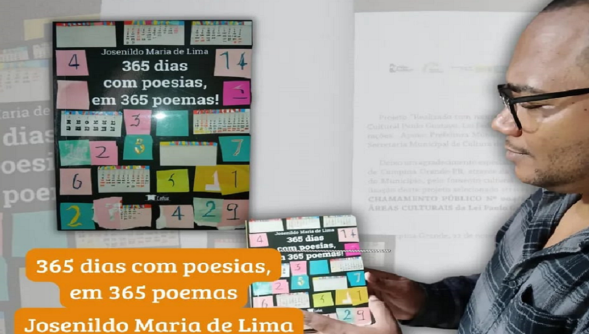 Museu de Arte Popular recebe lançamento do livro “365 dias com poesias, em 365 poemas”