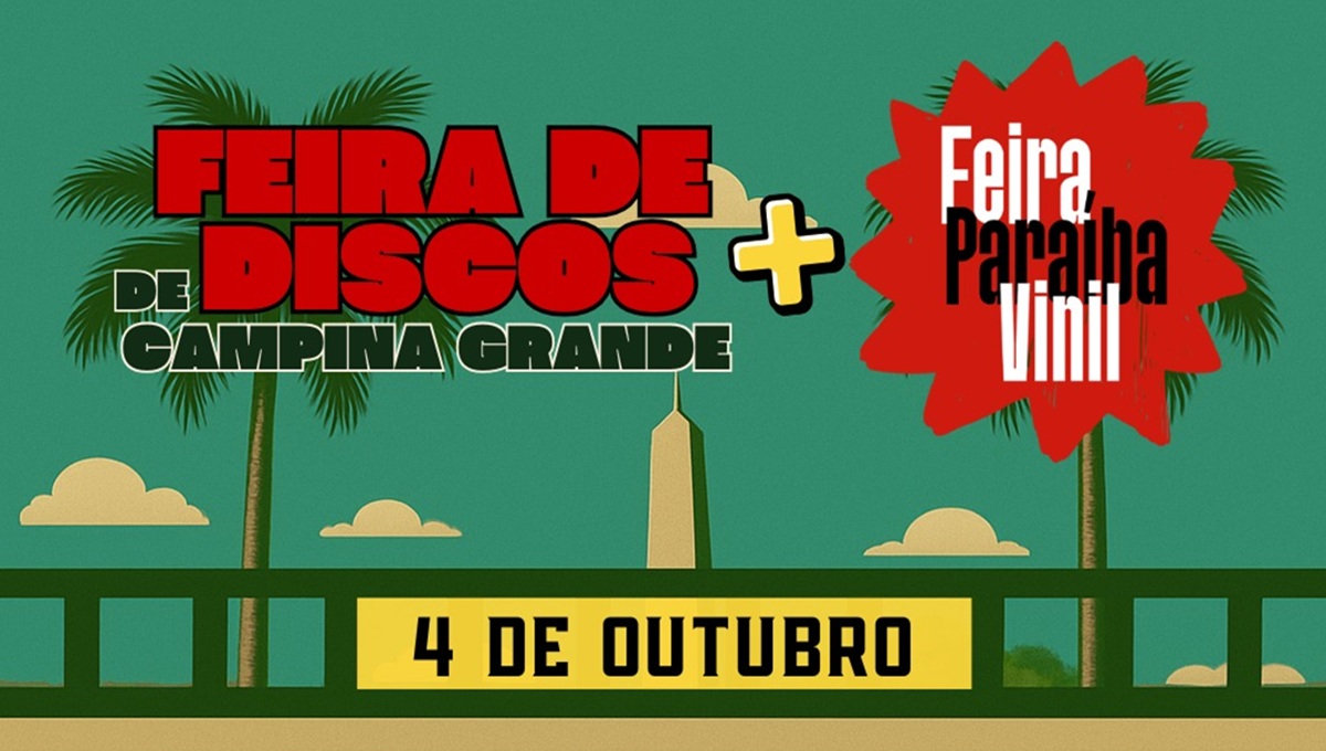 2ª Feira de Discos acontece neste sábado (04) no Túnel do Parque Evaldo Cruz