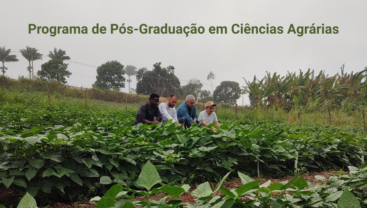 Pós-graduação em Ciências Agrárias completa 15 anos e inicia nova fase com a primeira turma de doutorado