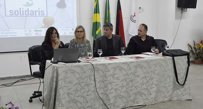 Coordenadoria de Relações Internacionais da UEPB promove oficina sobre o projeto Solidaris