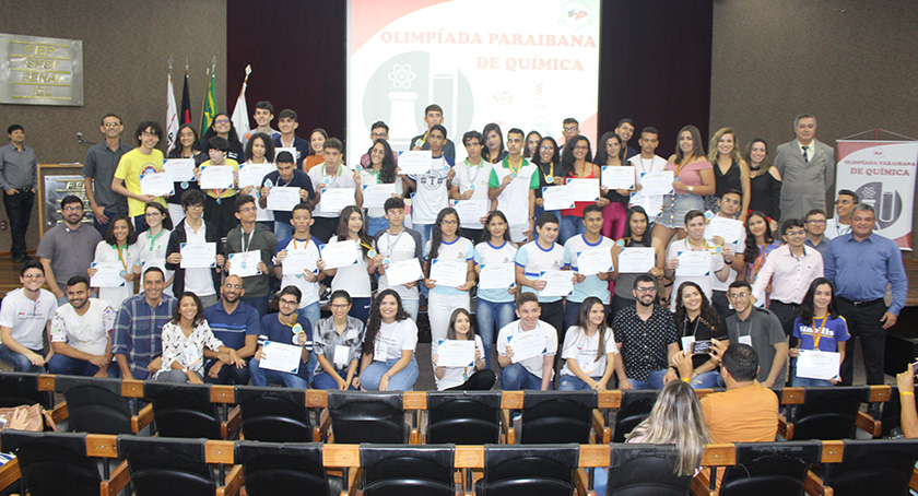 UEPB promove entrega de premiação a estudantes que participaram da 10ª Olimpíada Paraibana de Química