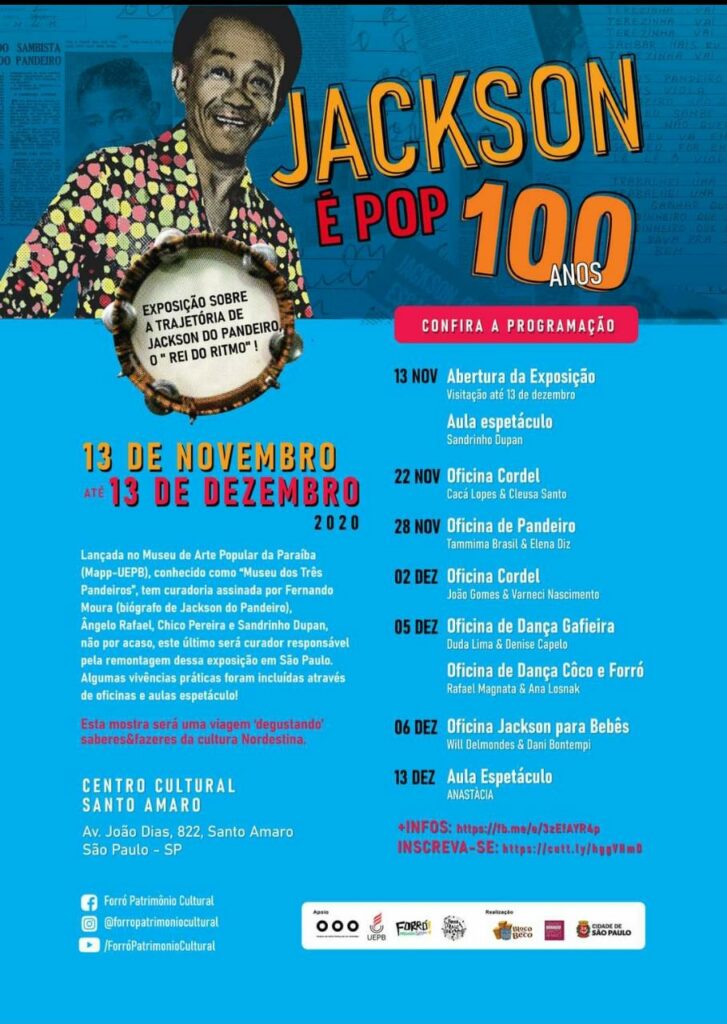 100 anos de Jackson do Pandeiro – Centro Cultural São Paulo