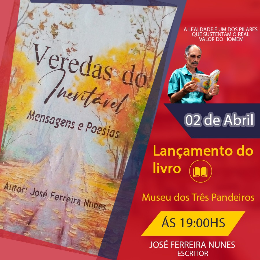Museu de Arte Popular da Paraíba recebe lançamento do livro “Veredas do Inevitável”, neste sábado (2)