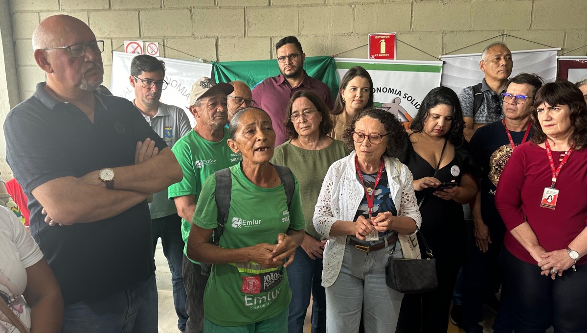 Cooperativa de catadores acompanhada por Projeto da UEPB recebe visita técnica de equipe do Governo Federal