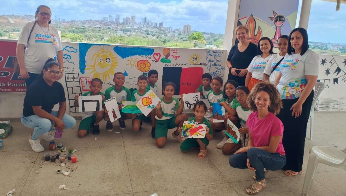 Consciência Negra: projeto de extensão traz estudantes de comunidade quilombola para atividade na UEPB